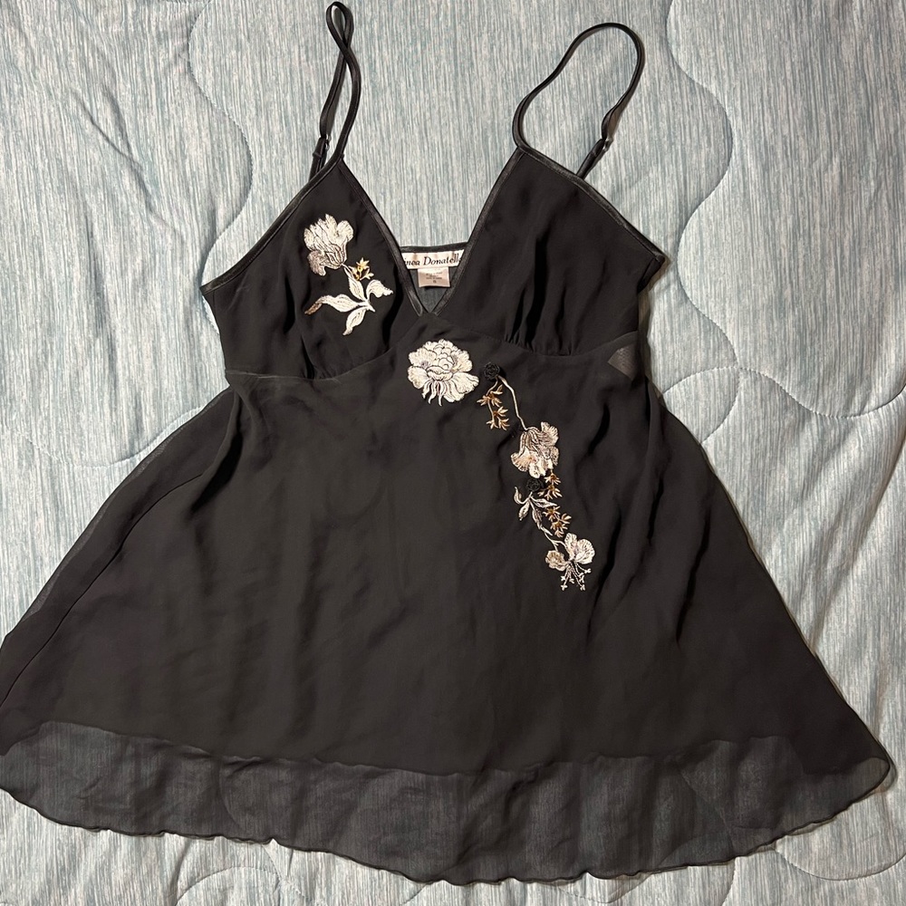 ✨Linea Donatella Sheer Lingerie Top